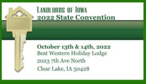2022 Landlords of Iowa State Convention